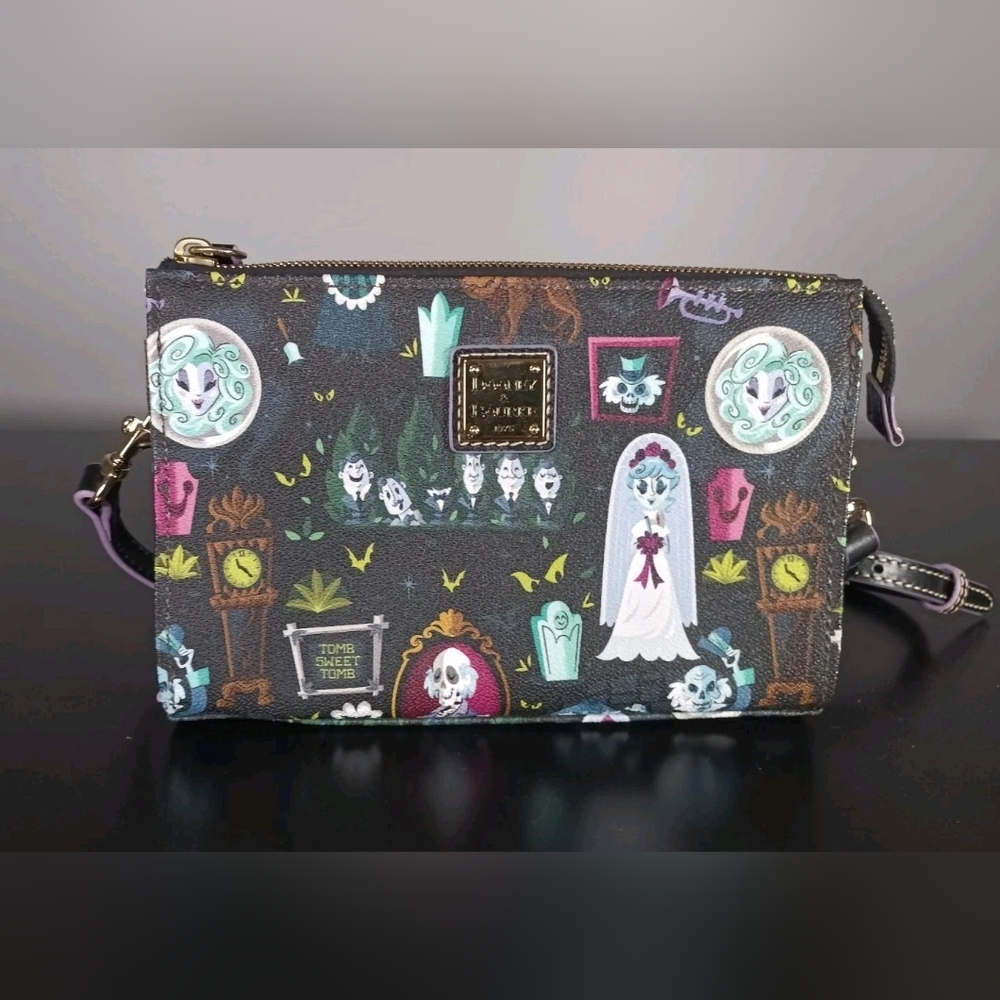 Disney Dooney & Bourke Haunted Mansion Crossbody Bag - Bride Ghosts Madame Leota